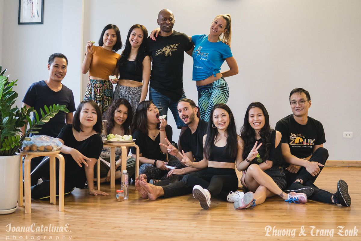 Workshops with Gilson and Silvina in Vietnam Vietnam